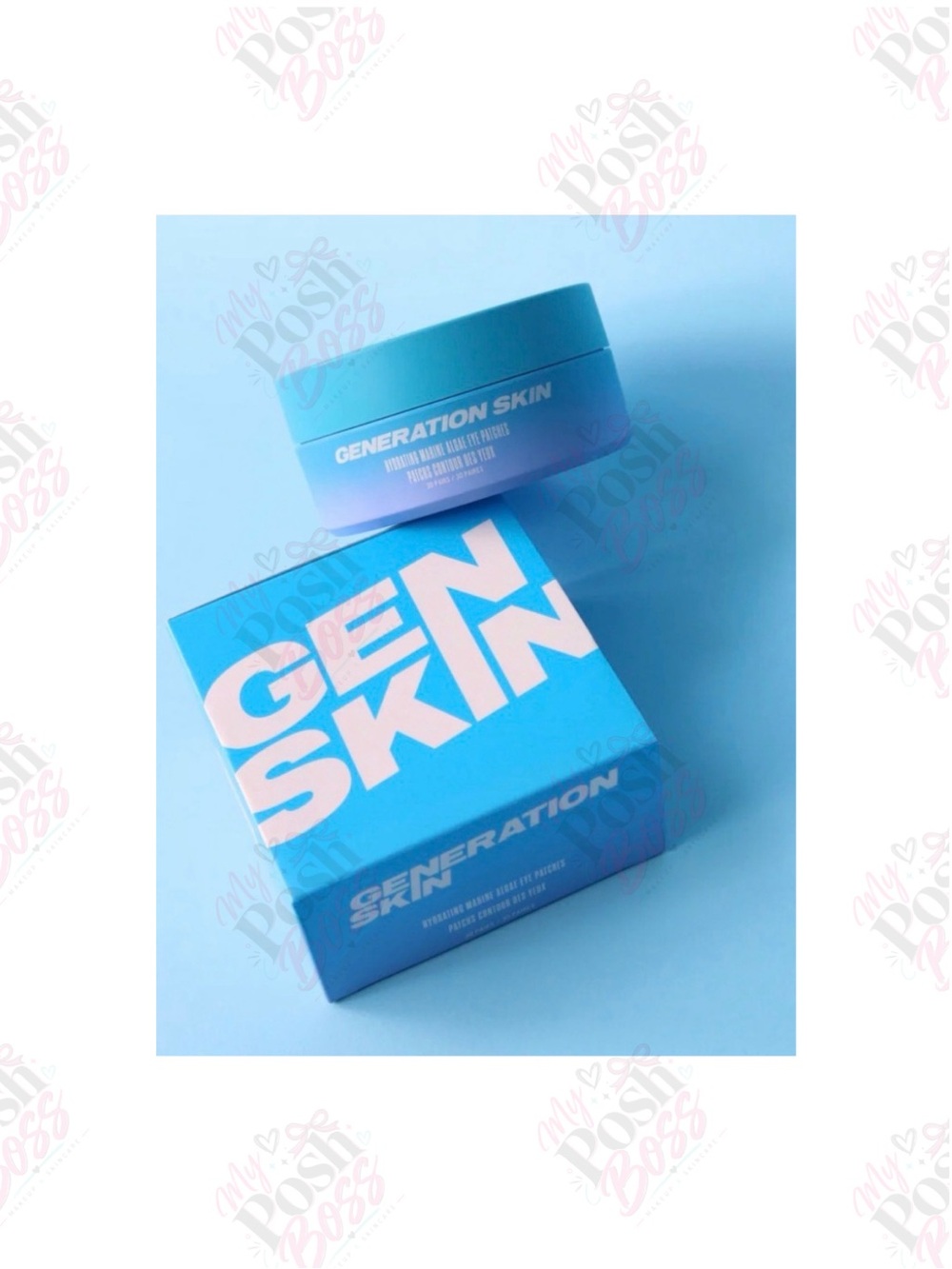 2/$40 GENERATION SKIN Hydrating Marine Algae Eye Patches – 30 Pairs –SEALED